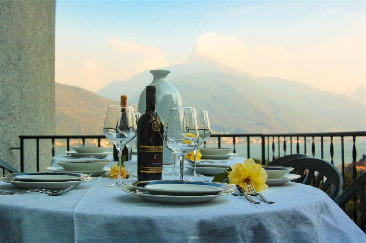 Tre Terre Ferienwohnung Pianello Del Lario ภายนอก รูปภาพ