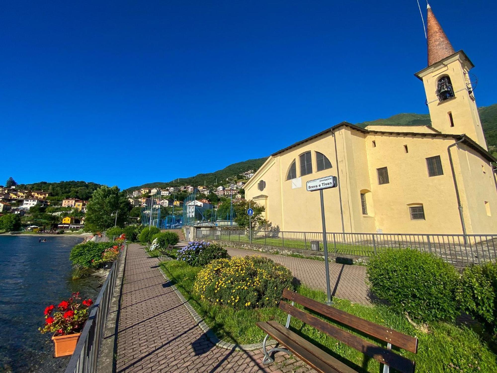 Tre Terre Ferienwohnung Pianello Del Lario ภายนอก รูปภาพ